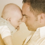 A QUIET MOMENT FATHER AND SON