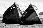 OLD BOATS AT SALEN